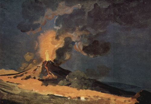 Wright, Joseph: Ausbruch des Vesuvs