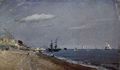 Constable, John: Strand von Brighton mit Segelschiffen (Kohlenschiffe vor Brighton)