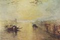Turner, Joseph Mallord William: Venedig, San Benedetto, mit Blick auf Fusina