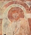 Meister von Mstair: Freskenzylus der Johanneskirche in Mstair, Szene: Apostelfigur, Detail
