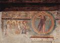 Meister von Negrentino: Freskenzyklus, ehemalige Pfarrkirche von Prugiasco in Val Blenio, Szene: Christus und die Apostel