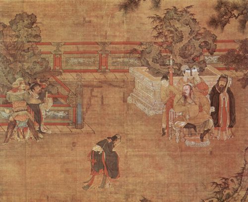 Chinesischer Maler des 12. Jahrhunderts (II): Die zerbrochene Balustrade