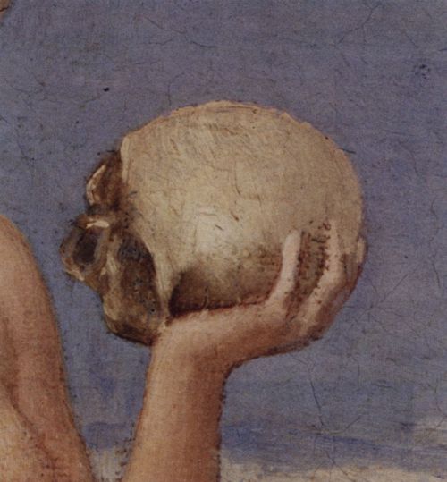 Puvis de Chavannes, Pierre-Ccile: Hl. Maria Magdalena in der Wste, Detail
