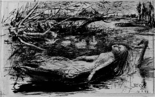 Millais, Sir John Everett: Lady of Shalott
