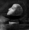 Redon, Odilon: Kopf eines Märtyrers
