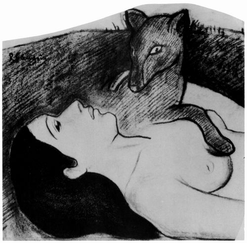 Gauguin, Paul: Mdchen mit Fuchs