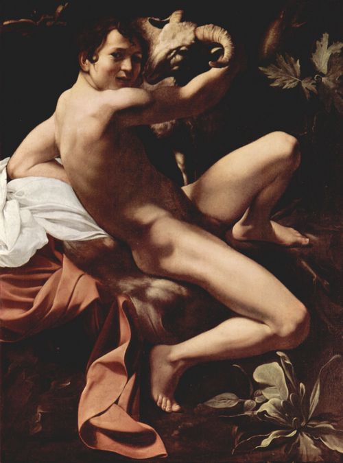 Caravaggio, Michelangelo: Hl. Johannes der Tufer