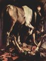 Caravaggio, Michelangelo: Gemälde der Cerasi-Kapelle in Santa Maria del Popolo in Rom, Szene: Bekehrung Sauli