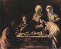 Caravaggio, Michelangelo: Emmausmahl