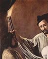 Caravaggio, Michelangelo: Die sieben Werke der Barmherzigkeit, Detail