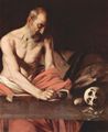 Caravaggio, Michelangelo: Hl. Hieronymus