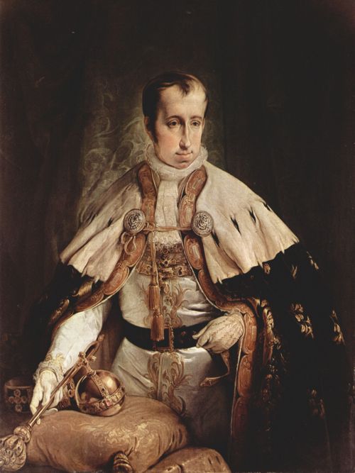 Hayez, Francesco: Portrt des Kaisers Ferdinand II. von sterreich