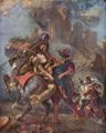 Delacroix, Eugène Ferdinand Victor: Raub der Rebekka