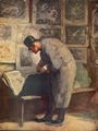 Daumier, Honoré: Der Kupferstichliebhaber