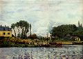 Sisley, Alfred: Boote bei Bougival