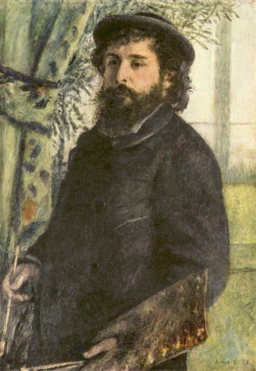Renoir, Pierre-Auguste: Portrt des Malers Claude Monet