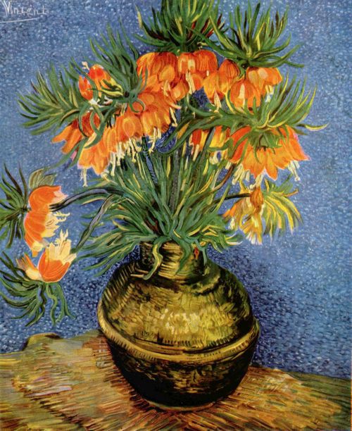 Gogh, Vincent Willem van: Stillleben mit Kaiserkronen in einer Bronzevase