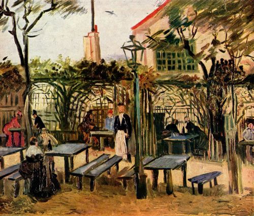 Gogh, Vincent Willem van: Gartenlokal La Guinguette auf dem Montmartre