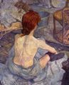 Toulouse-Lautrec, Henri de: Die Toilette, Detail