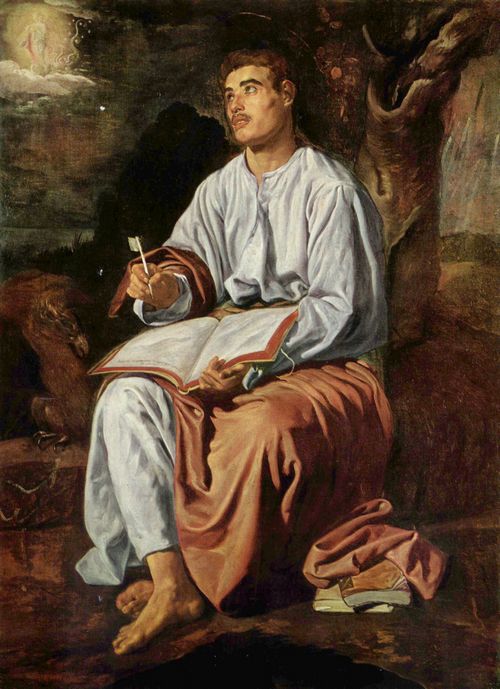 Velzquez, Diego: Hl. Evangelist Johannes auf Patmos