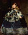 Velázquez, Diego: Porträt der Infantin Margarita im Alter von acht Jahren