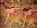 Degas, Edgar Germain Hilaire: Sich verbeugende Tänzerinnen