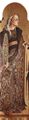 Crivelli, Carlo: Altarpolyptychon von San Francesco in Montefiore dell' Aso, linke äußere Tafel: Hl. Katharina von Alexandrien