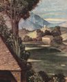 Giorgione: Anbetung der Hirten, Detail: Landschaft