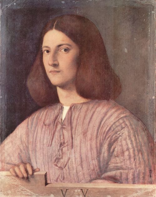 Giorgione: Portrt eines jungen Mannes