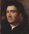 Giorgione: Porträt eines Mannes (Büste eines Mannes)
