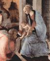 Botticelli, Sandro: Anbetung der Heiligen Drei Knige (London), Detail