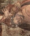 Botticelli, Sandro: Fresken in der Sixtinischen Kapelle in Rom, Szene: Die Bestrafung der Leviter, Detail