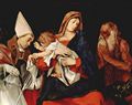 Lotto, Lorenzo: Madonna mit einem Hl. Bischof und Hl. Onuphrius
