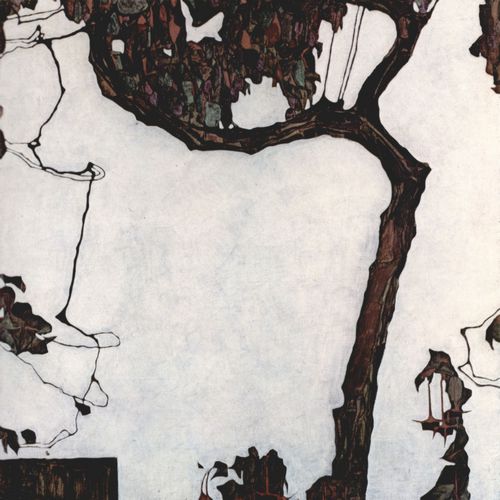 Schiele, Egon: Pflaumenbaum