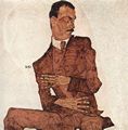 Schiele, Egon: Porträt des Arthur Rössler