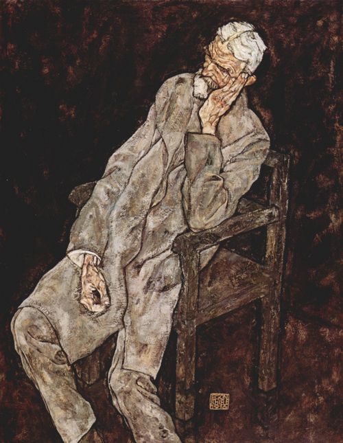 Schiele, Egon: Portrt des Johann Harms