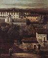 Canaletto (II): Das Dorf Gazzada, Blick von Sd-Ost auf die Villa Melzi d'Eril, Detail