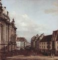 Canaletto (II): Ansicht von Dresden, Die Frauenkirche