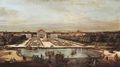 Canaletto (II): Ansicht von München, Schloss Nymphenburg, von Westen aus gesehen