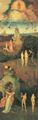 Bosch, Hieronymus: Heuwagen,Triptychon, linker Flügel: Das irdische Paradies