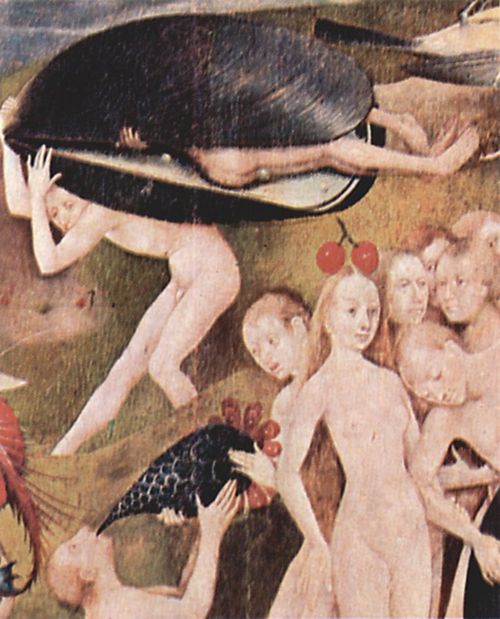 Bosch, Hieronymus: Der Garten der Lste, Mitteltafel: Der Garten der Lste, Detail
