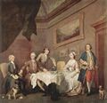 Hogarth, William: Familie Strode, Familienporträt