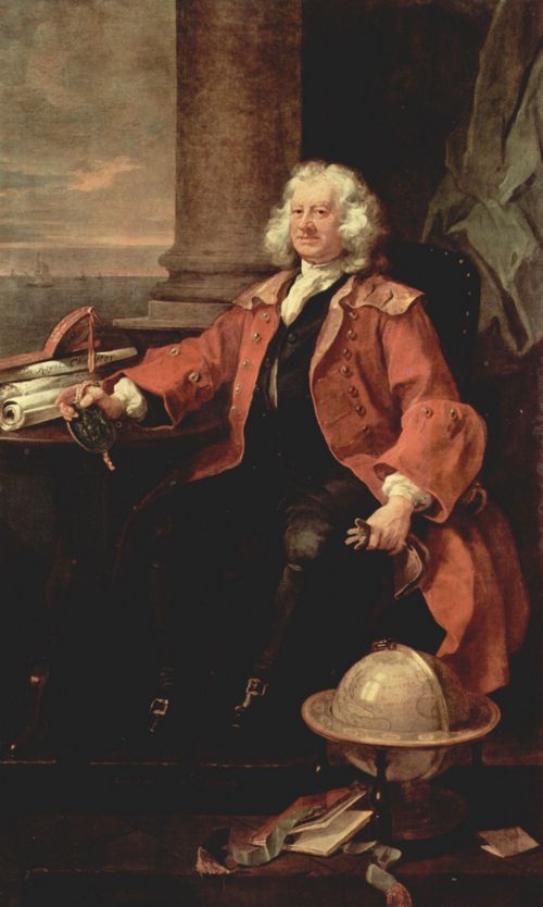 Hogarth, William: Portrt des Captain Thomas Coram