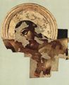 Cimabue: Kreuzigung aus Santa Croce in Florenz, Zustand nach 1966, Detail: Christus