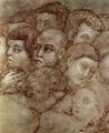 Cavallini, Pietro: Freskenzyklus mit Jngstem Gericht in Santa Cecilia in Travestere in Rom, Szene: Jngstes Gericht, Detail