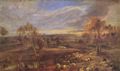 Rubens, Peter Paul: Abendliche Landschaft mit Schäfer und Herde