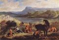 Delacroix, Eugne Ferdinand Victor: Ovid bei den Skythen