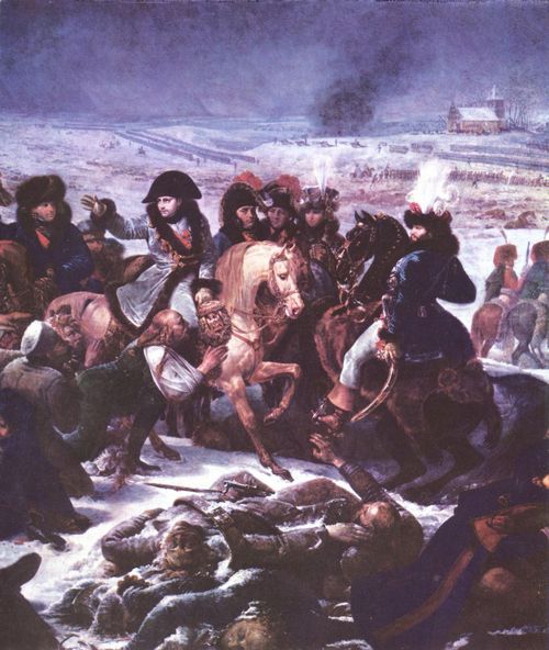 Gros, Antoine-Jean: Napoleon auf dem Schlachtfeld von Preuisch-Eylau, Detail