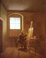 Kersting, Georg Friedrich: Caspar David Friedrich in seinem Atelier
