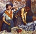 Degas, Edgar Germain Hilaire: Zwei Plätterinnen